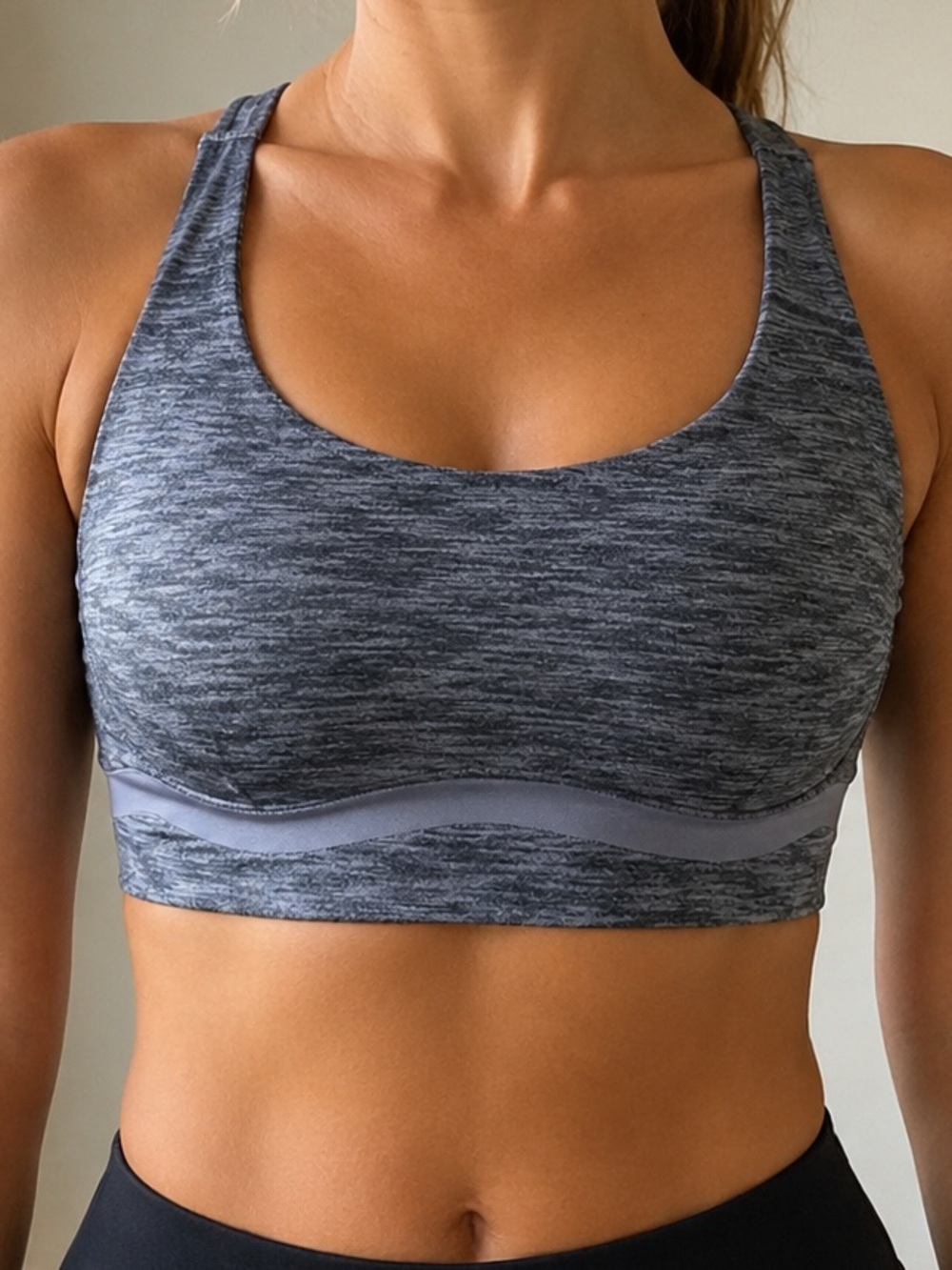 Victoria's Secret Gray Seamless Bralette - Heather Gray